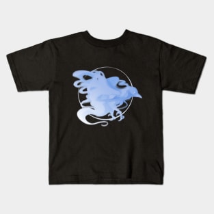 Ghost Corvid Kids T-Shirt